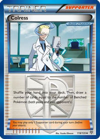 Colress (Team Plasma) 118  Plasma Storm - Uncommon
