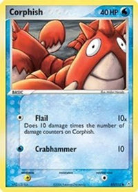 Corphish - 063/110/110  - Reverse Holofoil Holon Phantoms - Common
