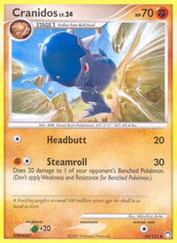 Cranidos  Mysterious Treasures - Uncommon