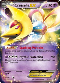 Cresselia EX  - Holofoil Boundaries Crossed - Ultra Rare