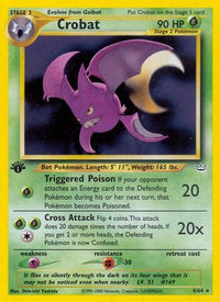 Crobat (4/64) [Neo Revelation] 1st Edition Holofoil - Holo Rare