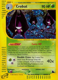 Crobat (H5)  - Holofoil Skyridge - Holo Rare