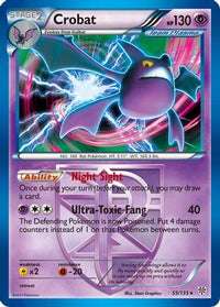 Crobat (Team Plasma) 055/135  - Holofoil Plasma Storm - Holo Rare