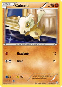 Cubone 060  Dragons Exalted - Common