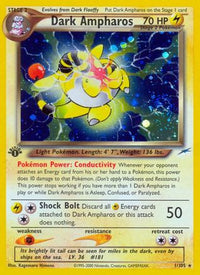 Dark Ampharos  Neo Destiny - Holo Rare