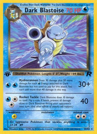 Dark Blastoise (020/82) [Team Rocket] 1st Edition - Rare
