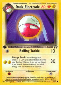Dark Electrode 034  - Unlimited Team Rocket - Uncommon