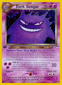 Dark Gengar (6/105) [Neo Destiny] 1st Edition Holofoil - Holo Rare