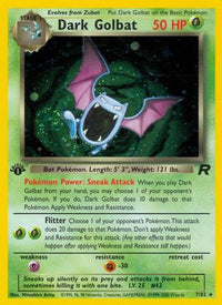 Dark Golbat (7) (7) 007  Team Rocket - Holo Rare
