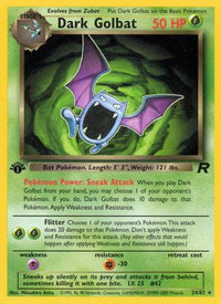 Dark Golbat (24) (24) 024  - Unlimited Team Rocket - Rare