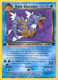 Dark Gyarados (25) (25) 025  - Unlimited Team Rocket - Rare