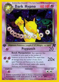 Dark Hypno (9) (9) 009  Team Rocket - Holo Rare