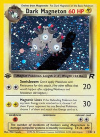 Dark Magneton (011/82) [Team Rocket] Unlimited Holofoil - Holo Rare