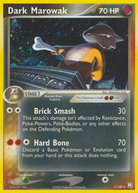 Dark Marowak  - Holofoil Team Rocket Returns - Holo Rare