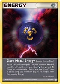 Dark Metal Energy/110  - Reverse Holofoil Holon Phantoms - Uncommon