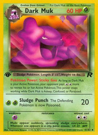 Dark Muk 041  - Unlimited Team Rocket - Uncommon