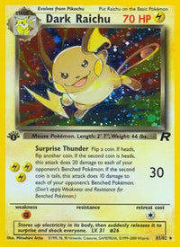 Dark Raichu (083/82) [Team Rocket] - Secret Rare