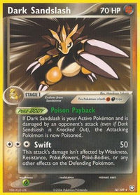 Dark Sandslash  Team Rocket Returns - Rare