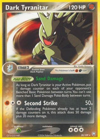 Dark Tyranitar - 020/109/109  - Reverse Holofoil Team Rocket Returns - Rare