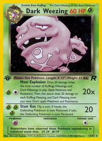 Dark Weezing (014/82) [Team Rocket] Unlimited Holofoil - Holo Rare