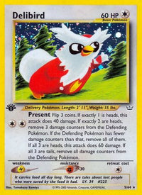 Delibird 005/64  Neo Revelation - Holo Rare
