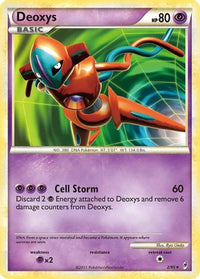Deoxys  - Holofoil Call of Legends - Holo Rare
