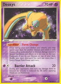 Deoxys (Defense Forme)  Deoxys - Rare