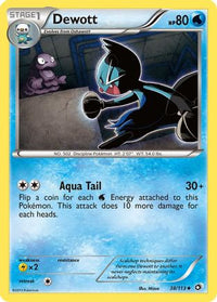 Dewott  Legendary Treasures - Uncommon