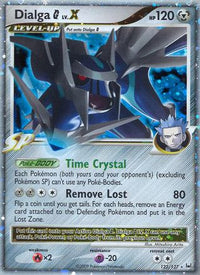 Dialga G LV.X  - Holofoil Platinum - Ultra Rare