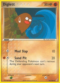 Diglett 050  - Reverse Holofoil Crystal Guardians - Common