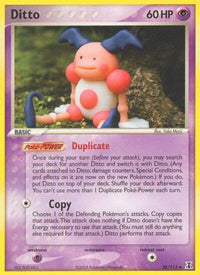 Ditto - 038/113 (Mr. Mime)/113  - Reverse Holofoil Delta Species - Uncommon
