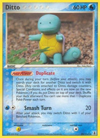 Ditto - 040/113 (Squirtle)/113  - Reverse Holofoil Delta Species - Uncommon