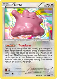 Ditto  - Holofoil Boundaries Crossed - Holo Rare