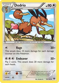 Dodrio  XY Base Set - Uncommon