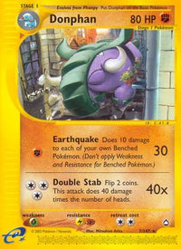 Donphan  Aquapolis - Rare