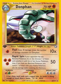 Donphan 021  - 1st Edition Neo Genesis - Rare