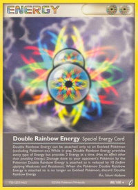 Double Rainbow Energy 088  - Reverse Holofoil Crystal Guardians - Rare