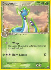 Dragonair (Delta Species)/101  - Reverse Holofoil Dragon Frontiers - Uncommon