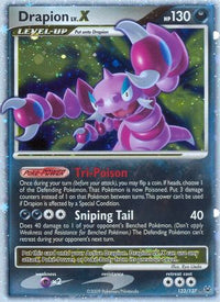 Drapion LV.X  - Holofoil Platinum - Ultra Rare