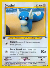 Dratini (063/105) [Neo Destiny] 1st Edition - Common
