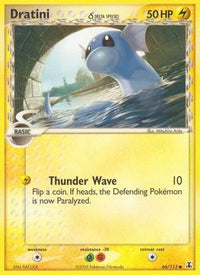 Dratini (Delta Species) 066/113  - Reverse Holofoil Delta Species - Common