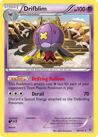 Drifblim  Plasma Blast - Rare