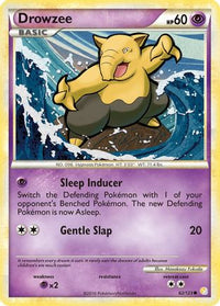 Drowzee 062  HeartGold SoulSilver - Common