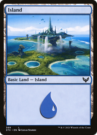 Island (369) [Strixhaven: School of Mages]