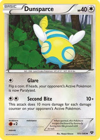 Dunsparce  XY Base Set - Uncommon