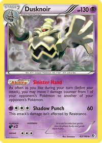 Dusknoir  - Holofoil Boundaries Crossed - Holo Rare