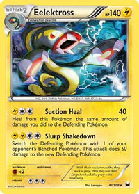 Eelektross  - Holofoil Dark Explorers - Holo Rare