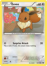 Eevee (83) (83) 083  Dark Explorers - Common