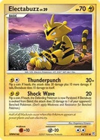 Electabuzz 081  Diamond and Pearl - Common