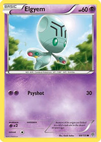 Elgyem (68)  Plasma Storm - Common